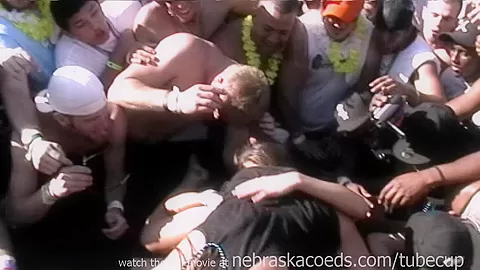 Spring Break Whipped Cream Bikini Contest