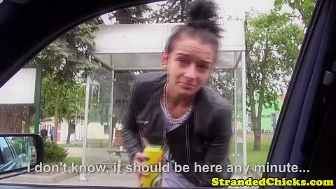 Stranded venezuelan picked up and pounded