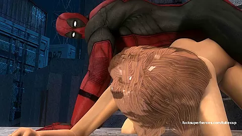 Deadpool and Jean - baby we aint nothing but mammals