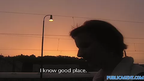 PublicAgent: Redhead Alice is fucked behind the train station