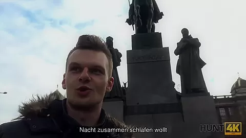 HUNT4K. Guy braucht Bargeld also warum guckt er wie sein hübsches Baby schmutzig wird