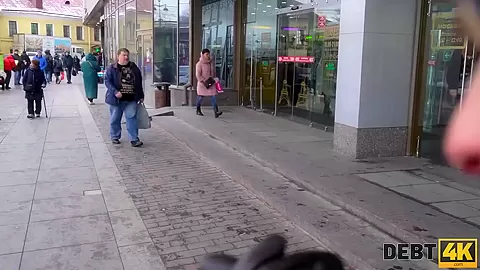 Debt4k. Collector asked about his wife to fuck her ass to write off the debt