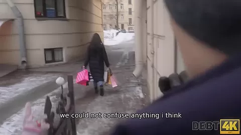 Debt4k. Collector asked about his wife to fuck her ass to write off the debt