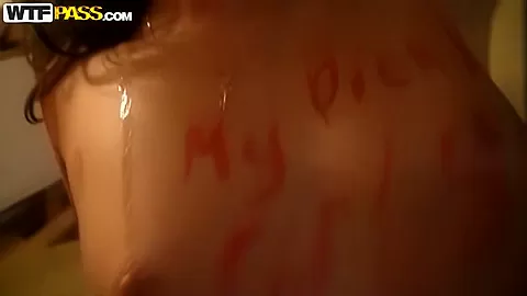 Hot pick up girl likes being treated like a slut