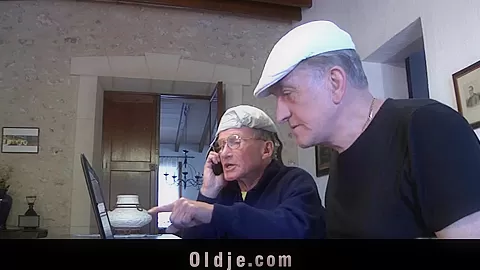 Two old stallions fuck hard two teens 18+