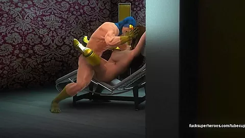 Cyclops fucks this wet juicy xmen slut hard!