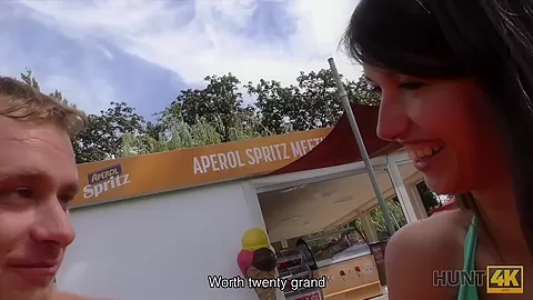 HUNT4K. Anal sex for money is exactly what young