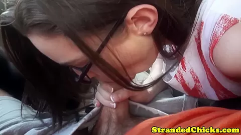 Hitchhiking spex teen 18+ pickedup and sucks