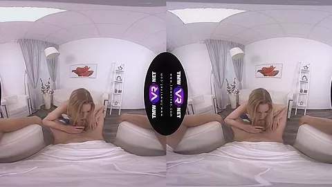 Karolina in Blonde Babe Gets Help And Orgasm - TMWVRNET