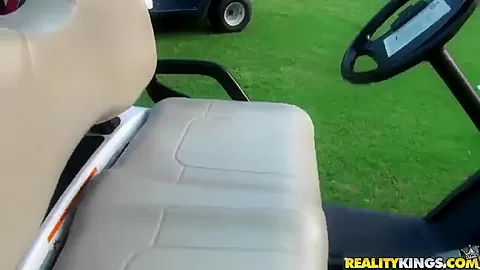 Arousing petite latina gets anughty at golf match