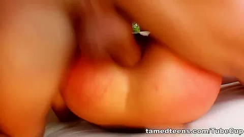 Two teens 18+ start with their asses in the air for a crazy round of fucking.