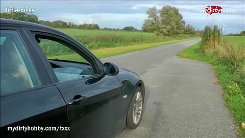 MyDirtyHobby - Driver gets an unexpected surprise from a HitchHiker