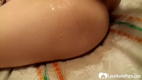 Brunette cutie gets to ride a hard pecker