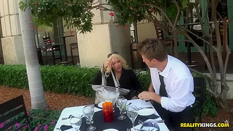 Sexy blonde pornstar is having fun with her sexy boyfriend