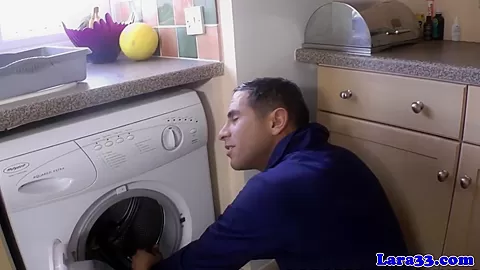 Classy milf pounded by plumber