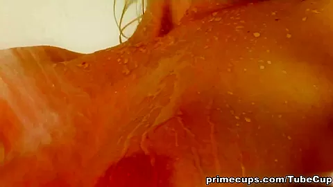 Carolina has a massive pair of natural breasts.