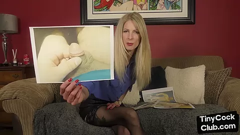 SPH solo Brit bae n stockings humiliates small dicks