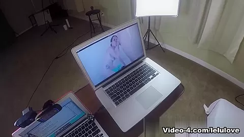 Sybian Riding BJ During Webcam Show