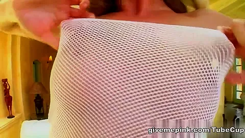 Say Hello to Gil. She spreads that pink little snatch of hers and starts rubbing it