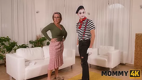 MOMMY4K. Pantomime Fuck