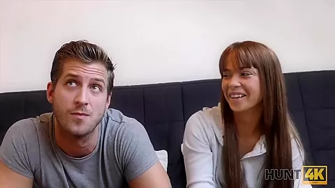HUNT4K. Babe hat Sex für Geld um eine Nacht im Hotelzimmer zu bezahlen