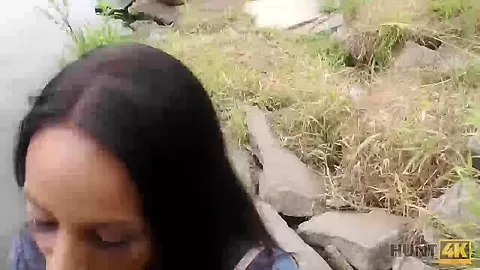 HUNT4K. Guy needs cash so why allows stranger to fuck his cute GF