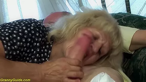 hairy 78 years old skinny granny gets rough fucked by her big cock toyboy