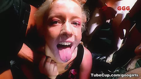 Exotic pornstar in Amazing Bukkake, Black and Ebony xxx video