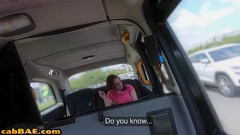 Hot cab bae fucked by big white dick in wet pussy hole
