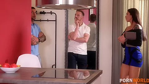 Open House & Pussy: Busty Real Estate Agent Chloe Fucks 4 Clients to Sell the Flat GP2406 - PornWorld