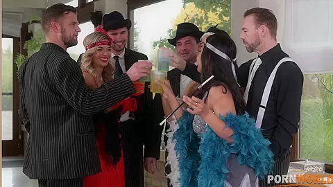 Happy New Year! Sylvester Party Leads to DP Orgy GP2177 - PornWorld