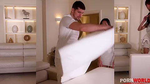 Gorgeous Asian Blows Masseur - PornWorld