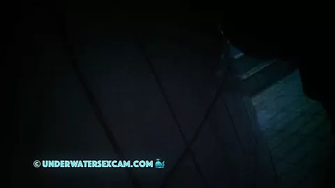 Shameless Couple Fucks At Night In A Crowded Public Swimming Pool
