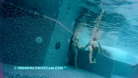 I'm Completely Naked In The Warm Water And So Many Horny Girls Around Me