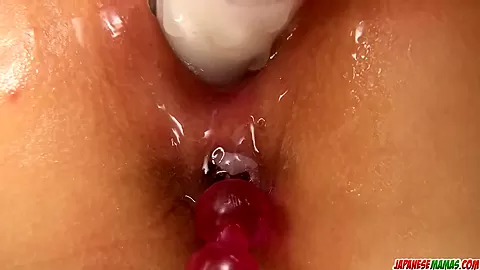Harsh moments of anal hardcore with toys for Konat - More at Japanesemamas.com