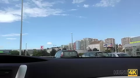 HUNT4K. Nerdy boyfriend isnt against selling his girlfriends pussy