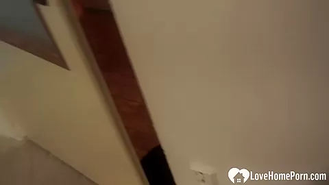Blonde with big tits pleasures her snatch