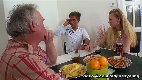 Crazy pornstar in Incredible College, Threesomes porn movie