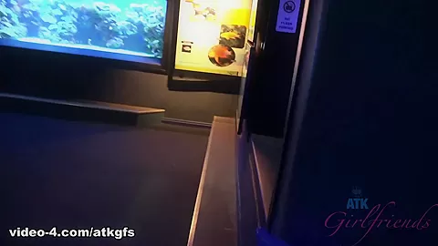 Rina Has Fun On The Beach, And The Aquarium - ATKGirlfriends