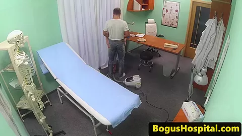 Real sex from european hospital office
