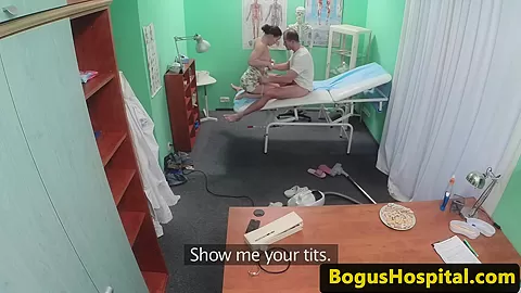 Real sex from european hospital office