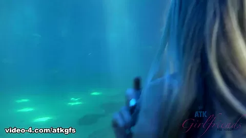 Tara Loves Checking Out The Aquarium And Squirting In The Car - ATKGirlfriends