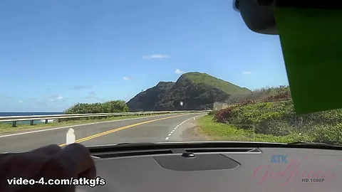Jade Meets Some Dolphins, Has A Luau, And Gets Off In The Car With You - ATKGirlfriends