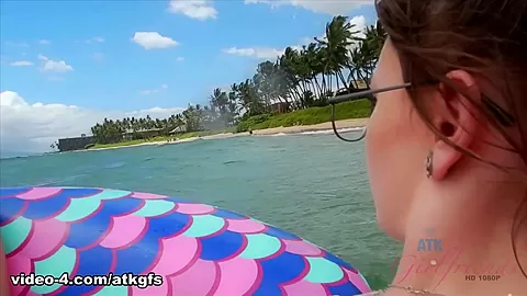 You Spend A Day Out With Alex, And She Can't Stop Flashing - ATKGirlfriends