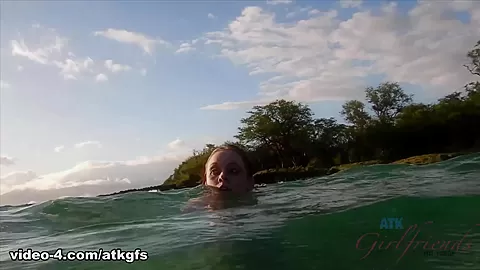 You Take Athena Out, And Fuck Her Near A Waterfall - ATKGirlfriends