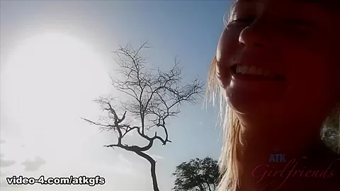 You Take Carolina Out For The Day, But She Won't Stop Teasing - ATKGirlfriends