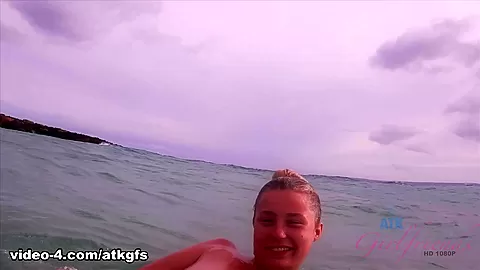 You Spend The Day At The Beach, And Carolina Has A Blast - ATKGirlfriends