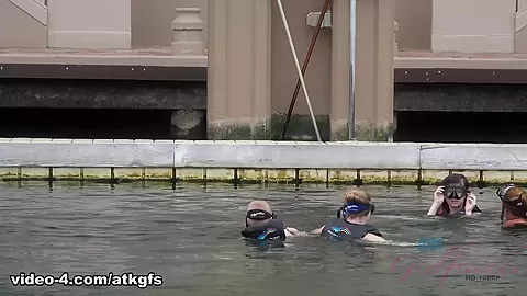 Ariel Enjoys The Dolphin, And Your Cock - ATKGirlfriends