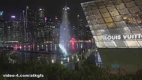Kenzie Enjoys A Full Day Of Sites In Singapore - ATKGirlfriends