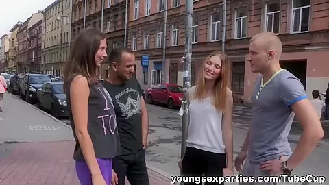 Guys fuck their girlfriends together